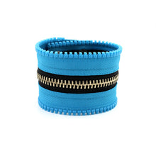Working Blue Zip Bracelet - N.Kluger Designs bracelet