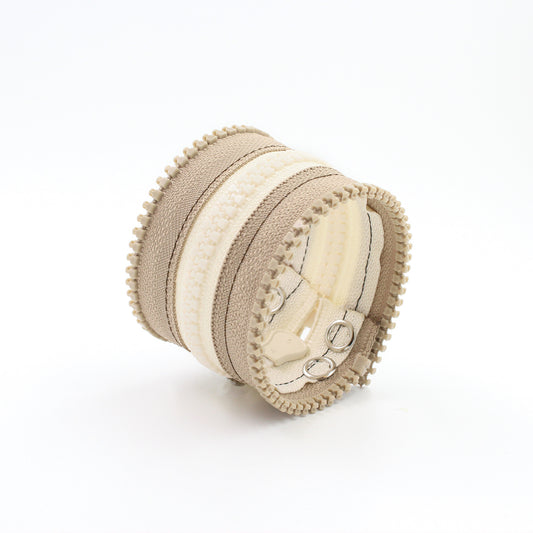 Neutral Heaven Zip Bracelet - N.Kluger Designs bracelet