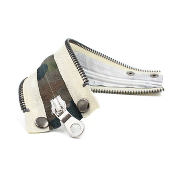 Camo Collection Cream Zip Bracelet