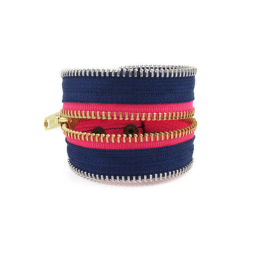 Do Good Delta Gamma Zip Bracelet