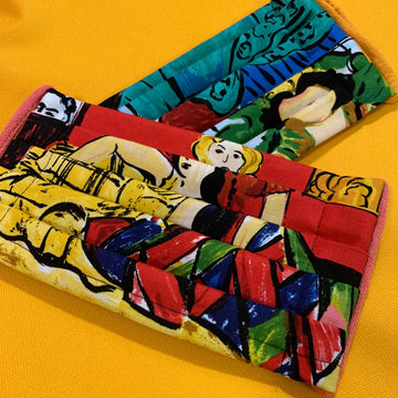 Handmade Reusable Cotton Art Print Face Masks