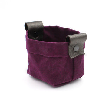 Cranberry Waxed Canvas Mezzo