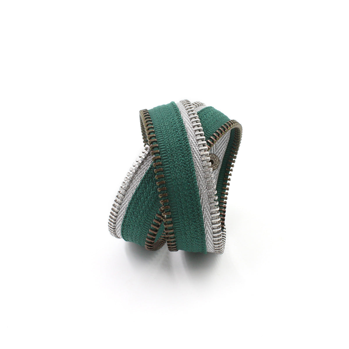 Special Potter Edition: Slytherin Zip Bracelet - N.Kluger Designs bracelet