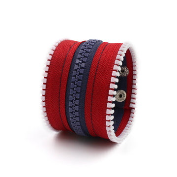 Big Game Lii NE Patriots Zip Bracelet