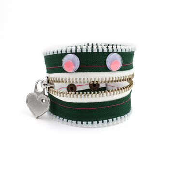 Gumdrop the Monster Zip Bracelet