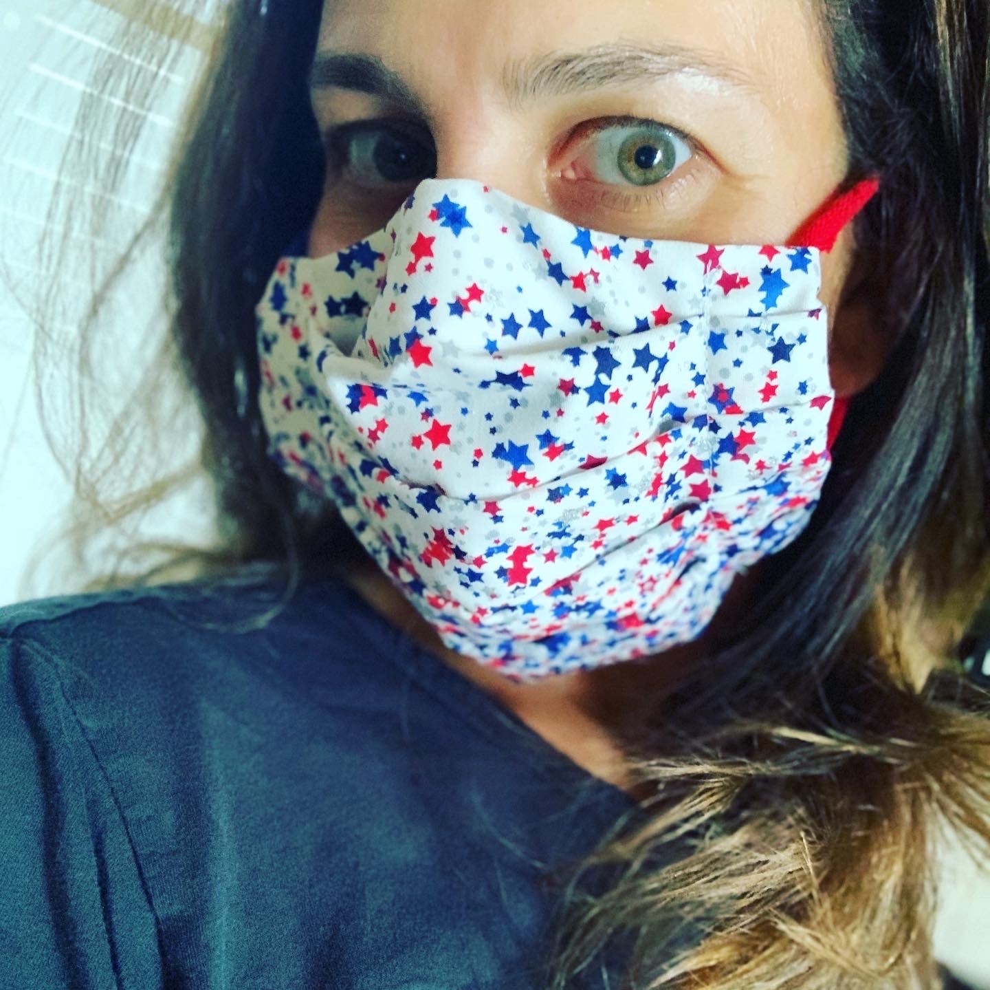 Handmade Reusable Cotton Patriotic Face Mask