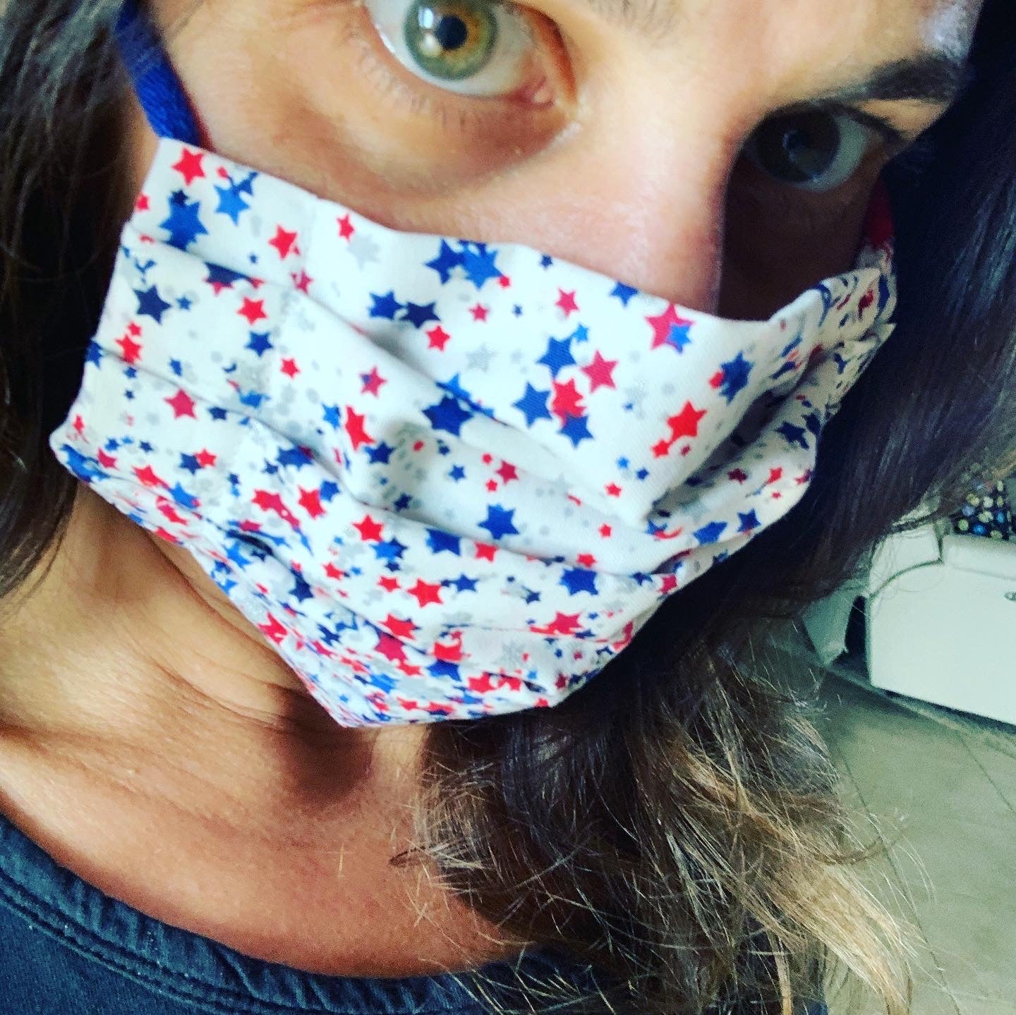 Handmade Reusable Cotton Patriotic Face Mask