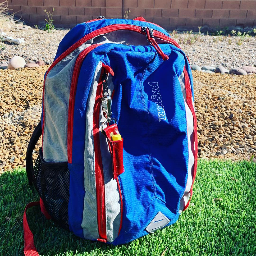 Handmade Genuine Red Leather Lip Balm Holder