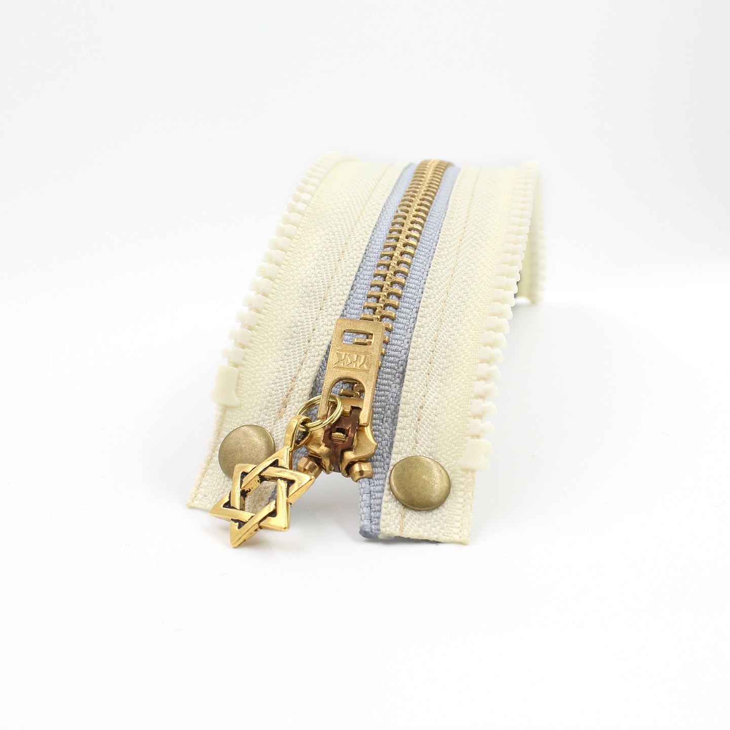 Simply Star of David Zip Bracelet - N.Kluger Designs bracelet