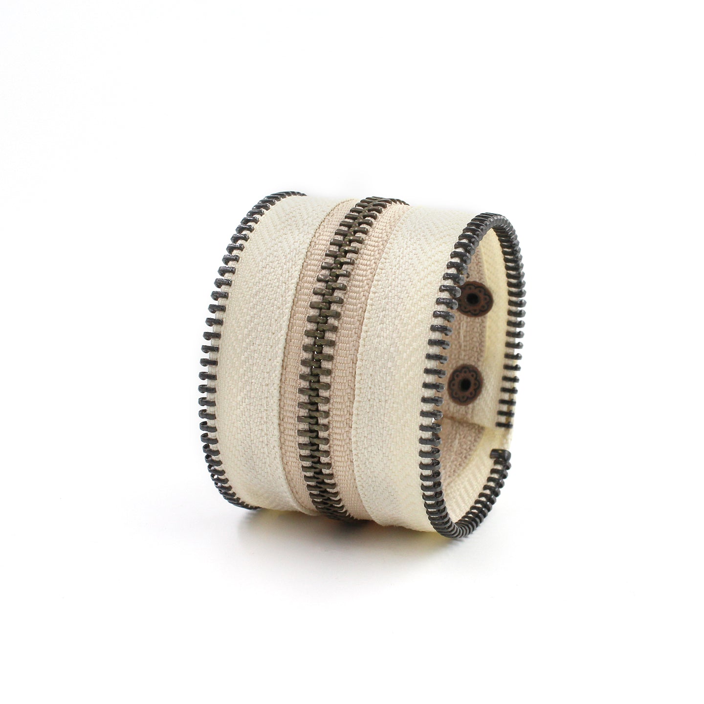 Neutral Bliss Zip Bracelet - N.Kluger Designs bracelet