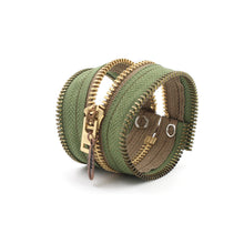 Armed & Olive Zip Bracelet - N.Kluger Designs bracelet