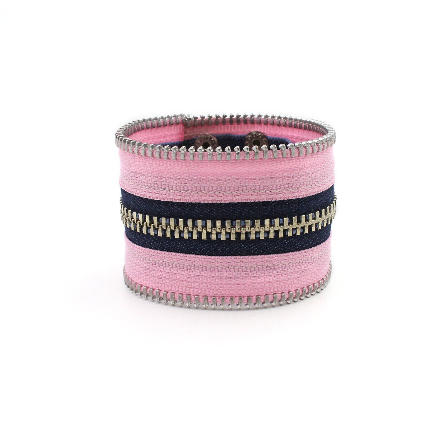 Sweet Denim Zip Bracelet - N.Kluger Designs bracelet