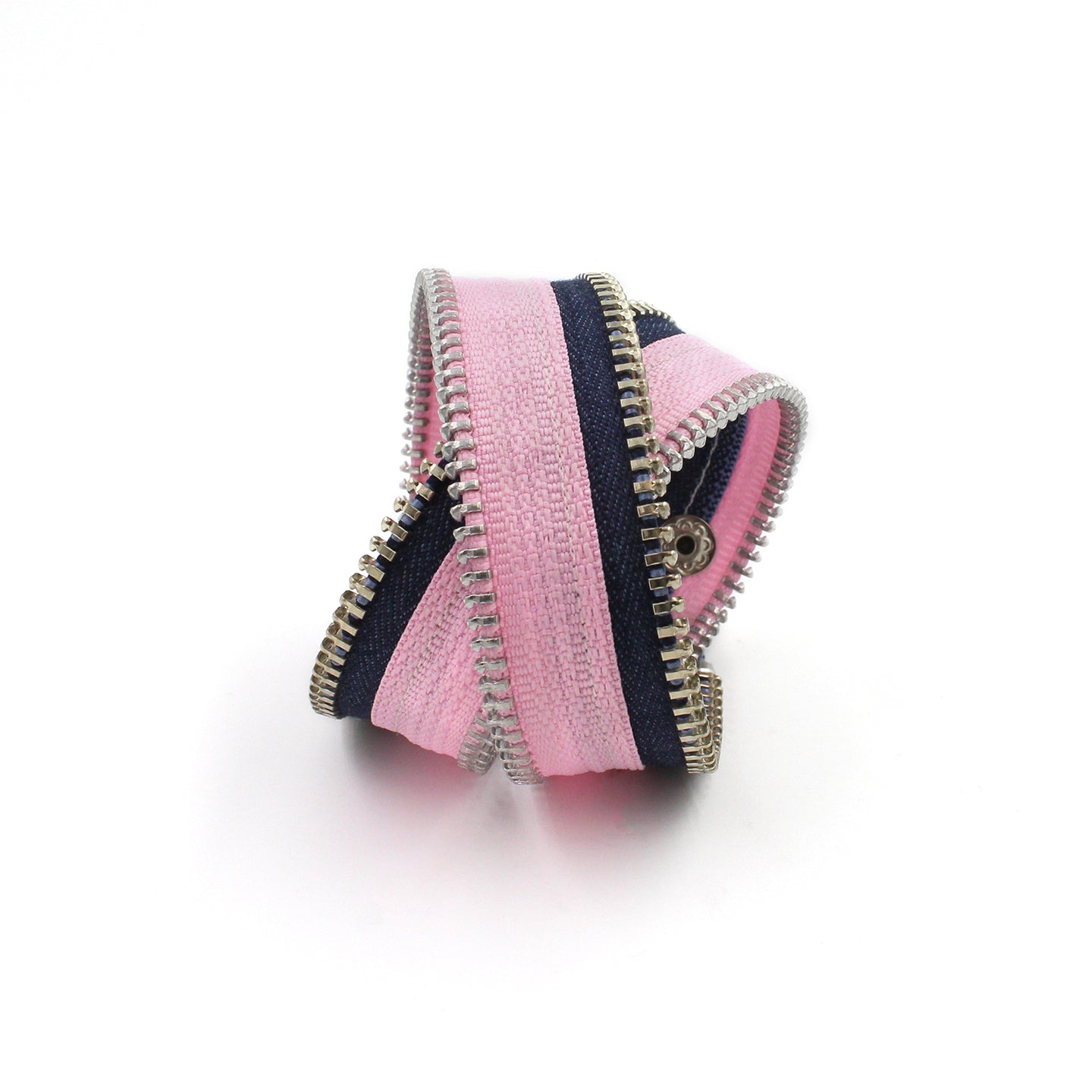 Sweet Denim Zip Bracelet - N.Kluger Designs bracelet