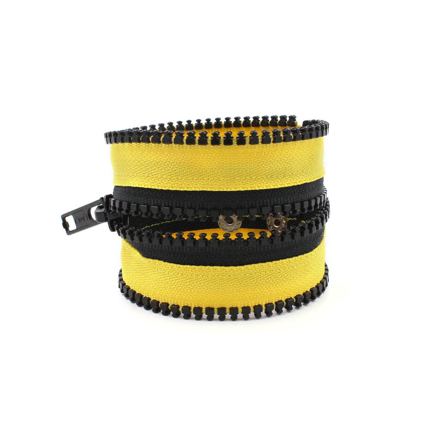 Special Potter Edition: Hufflepuff Zip Bracelet - N.Kluger Designs bracelet