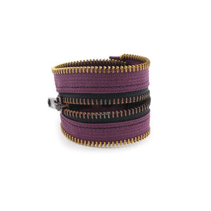 The Perfect Purple Zip Bracelet