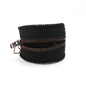 Copper Boom Zip Bracelet - N.Kluger Designs bracelet
