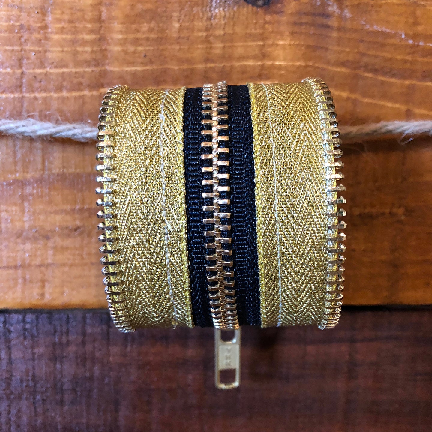 Special Edition Golden Knights Zip Bracelet – Made to Order! - N.Kluger Designs bracelet