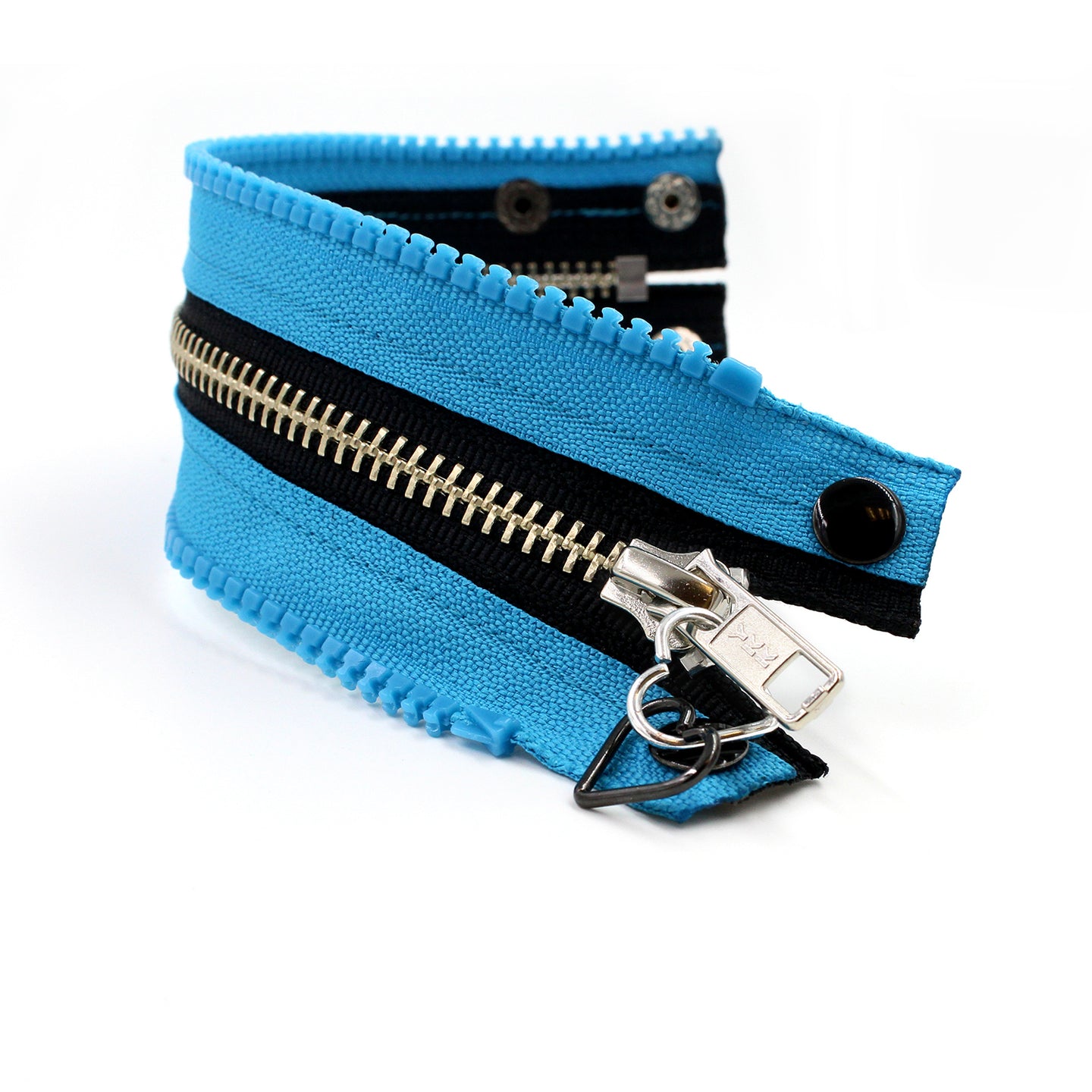 Working Blue Zip Bracelet - N.Kluger Designs bracelet