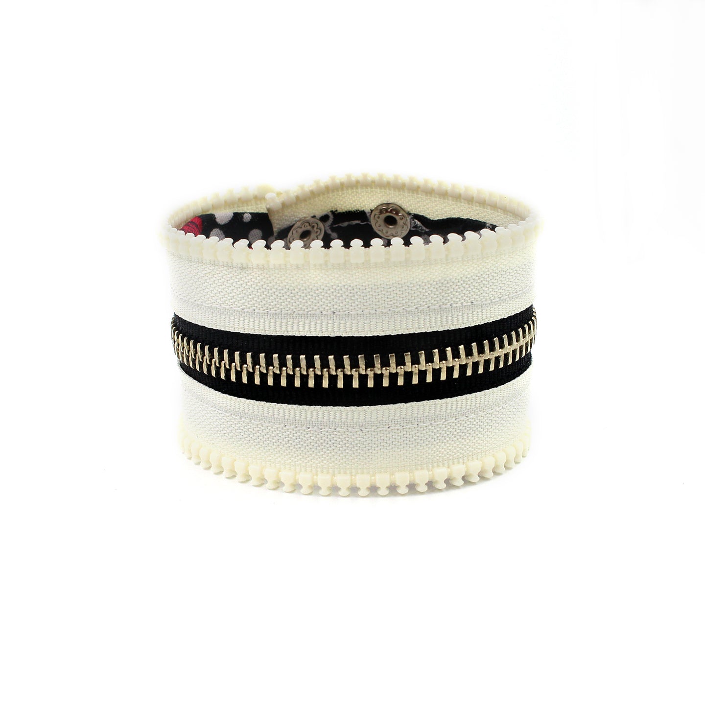 Gypsy Rose Cream Zip Bracelet - N.Kluger Designs bracelet