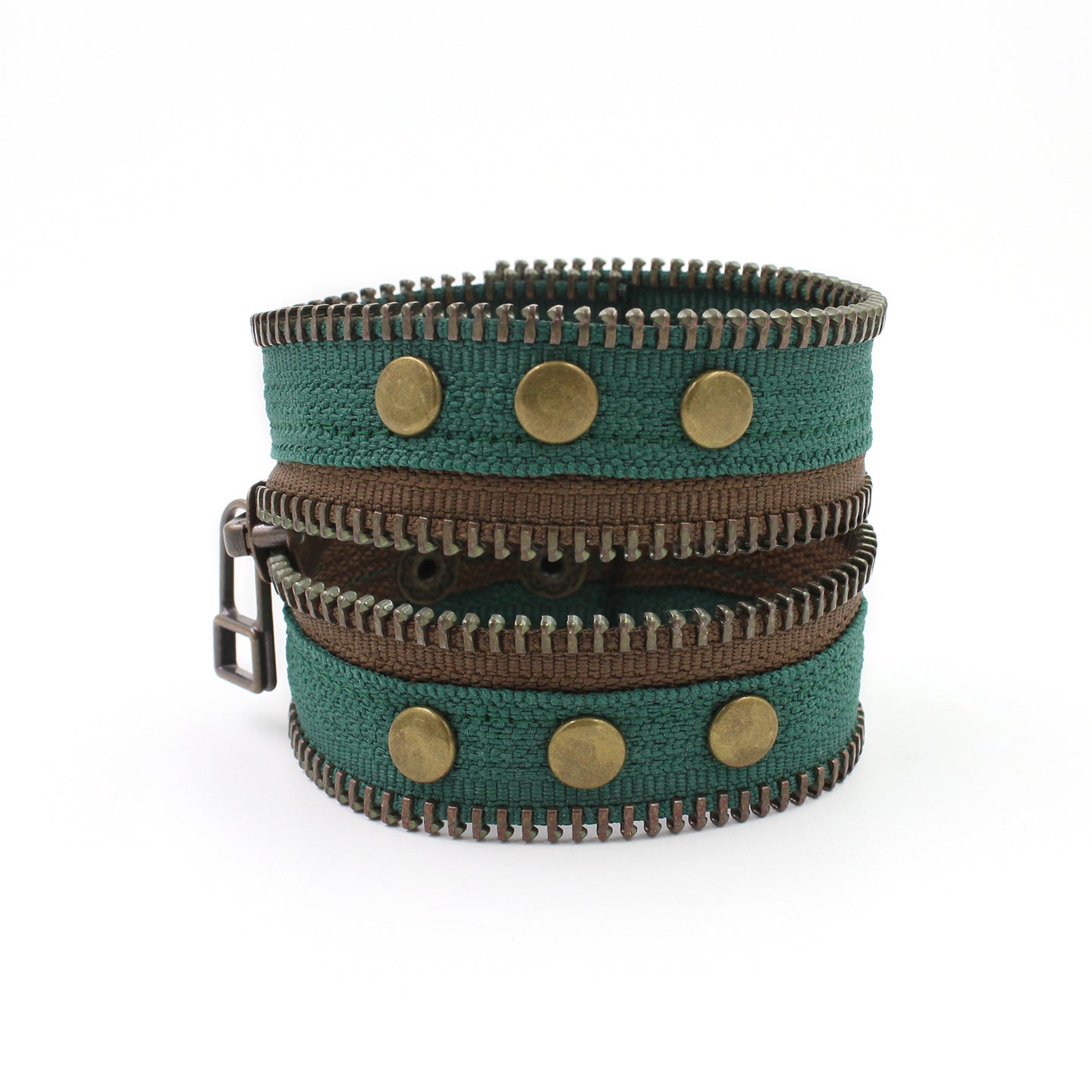 Portland Rivet Zip Bracelet - N.Kluger Designs bracelet