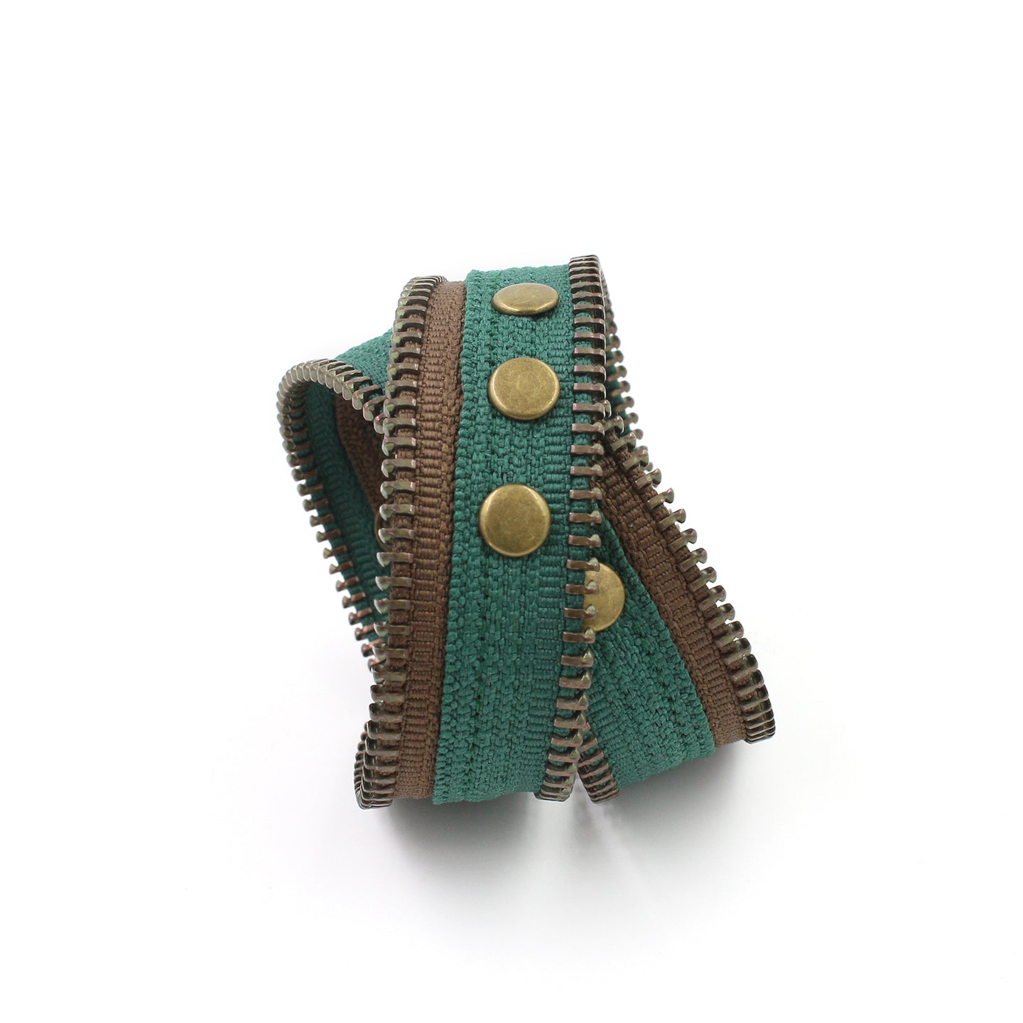 Portland Rivet Zip Bracelet - N.Kluger Designs bracelet