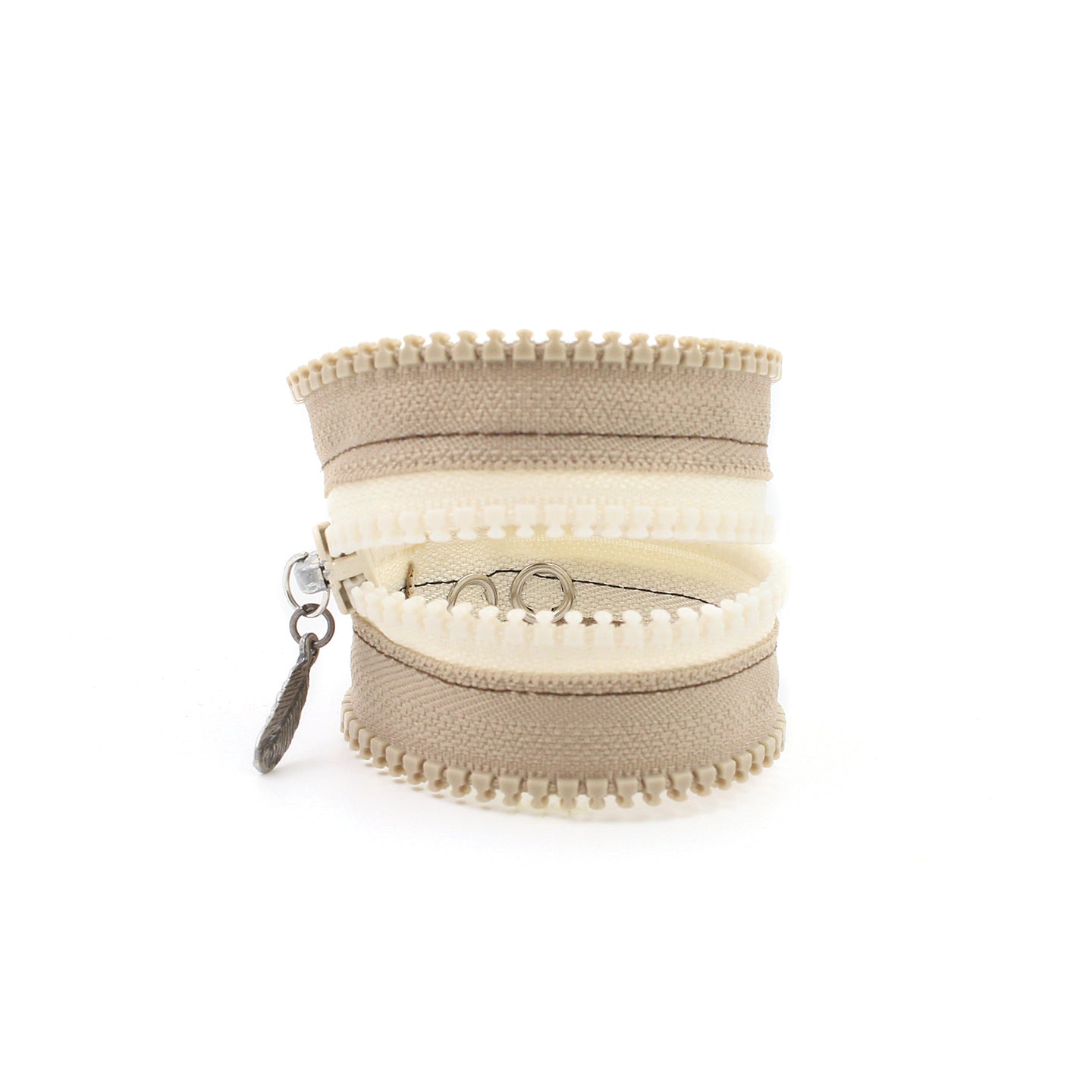 Neutral Heaven Zip Bracelet - N.Kluger Designs bracelet