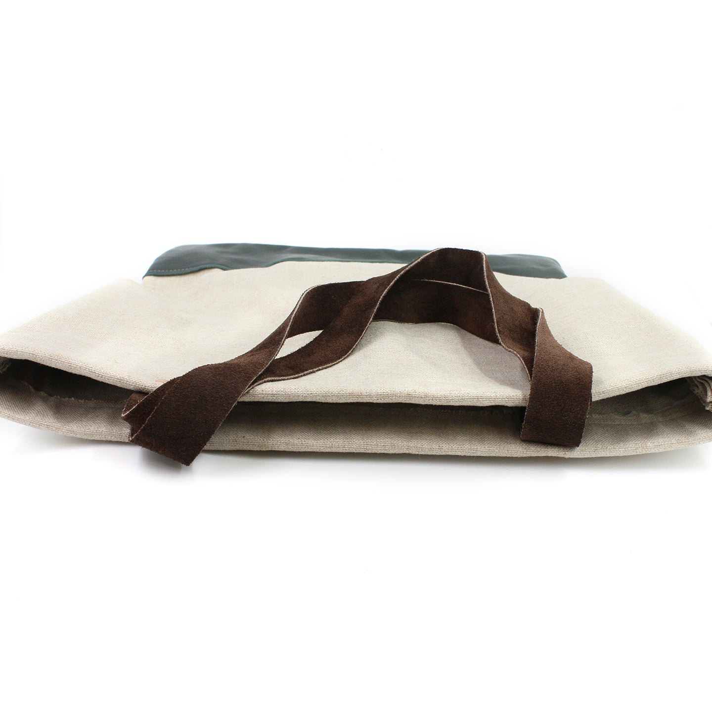 The Perfect Canvas & Leather Tote Bag Shopper - N.Kluger Designs totebag