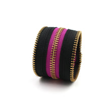 Fuschia-ristic Zip Bracelet - N.Kluger Designs bracelet