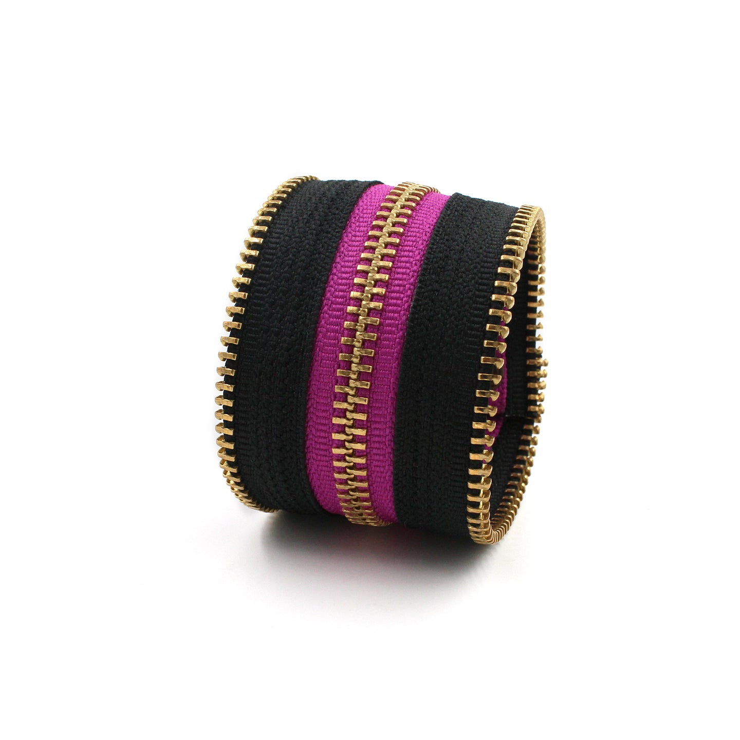 Fuschia-ristic Zip Bracelet - N.Kluger Designs bracelet