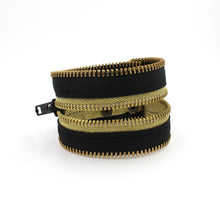 Second Edition Golden Knights Zip Bracelet - N.Kluger Designs bracelet