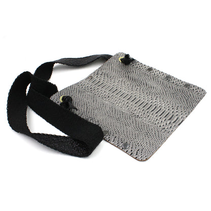 Handmade Ultra-Thin Textured Leather Shoulder Bag