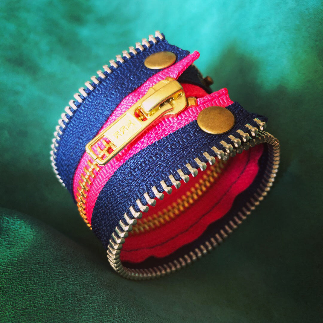 Do Good Delta Gamma Zip Bracelet - N.Kluger Designs bracelet