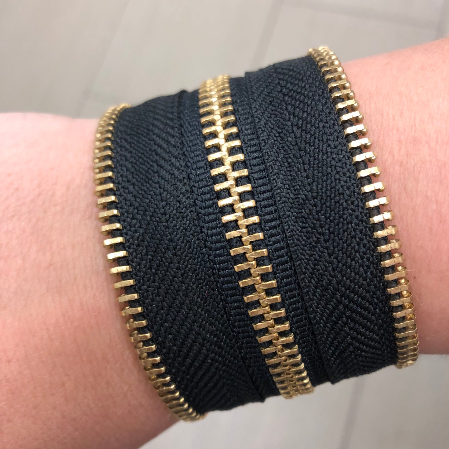 The Classic II Zip Bracelet - N.Kluger Designs bracelet