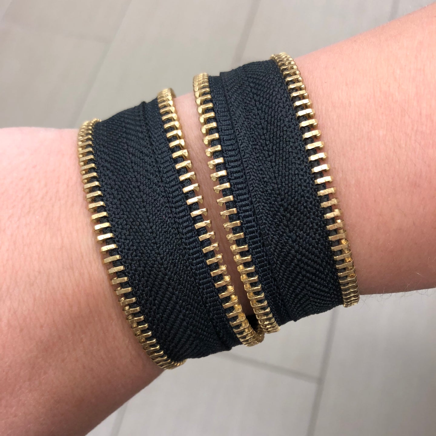 The Classic II Zip Bracelet - N.Kluger Designs bracelet