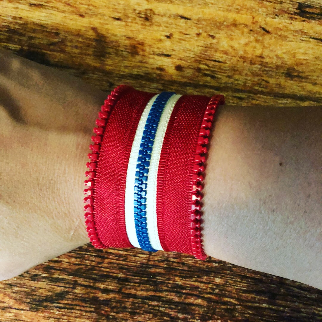 American Dream Zip Bracelet - N.Kluger Designs bracelet