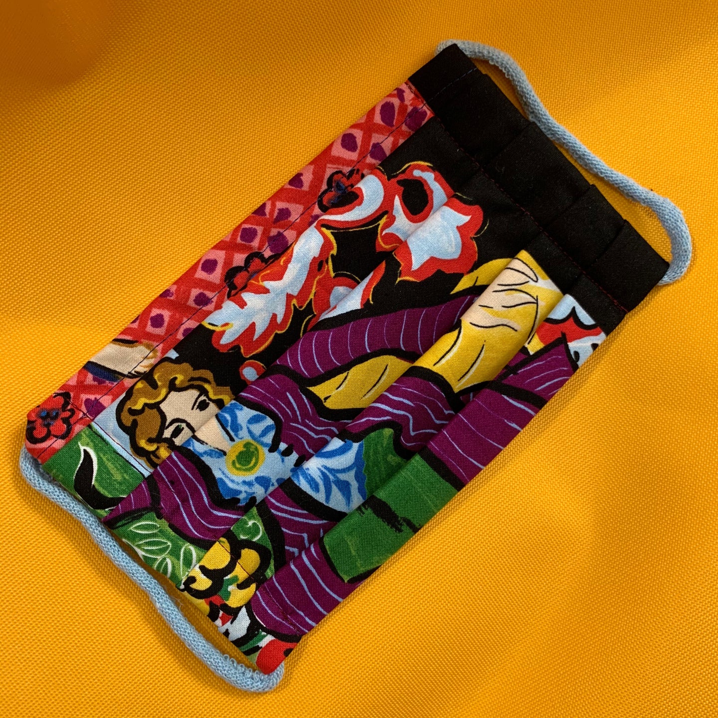 Handmade Reusable Cotton Face Mask in Floral Art Prints