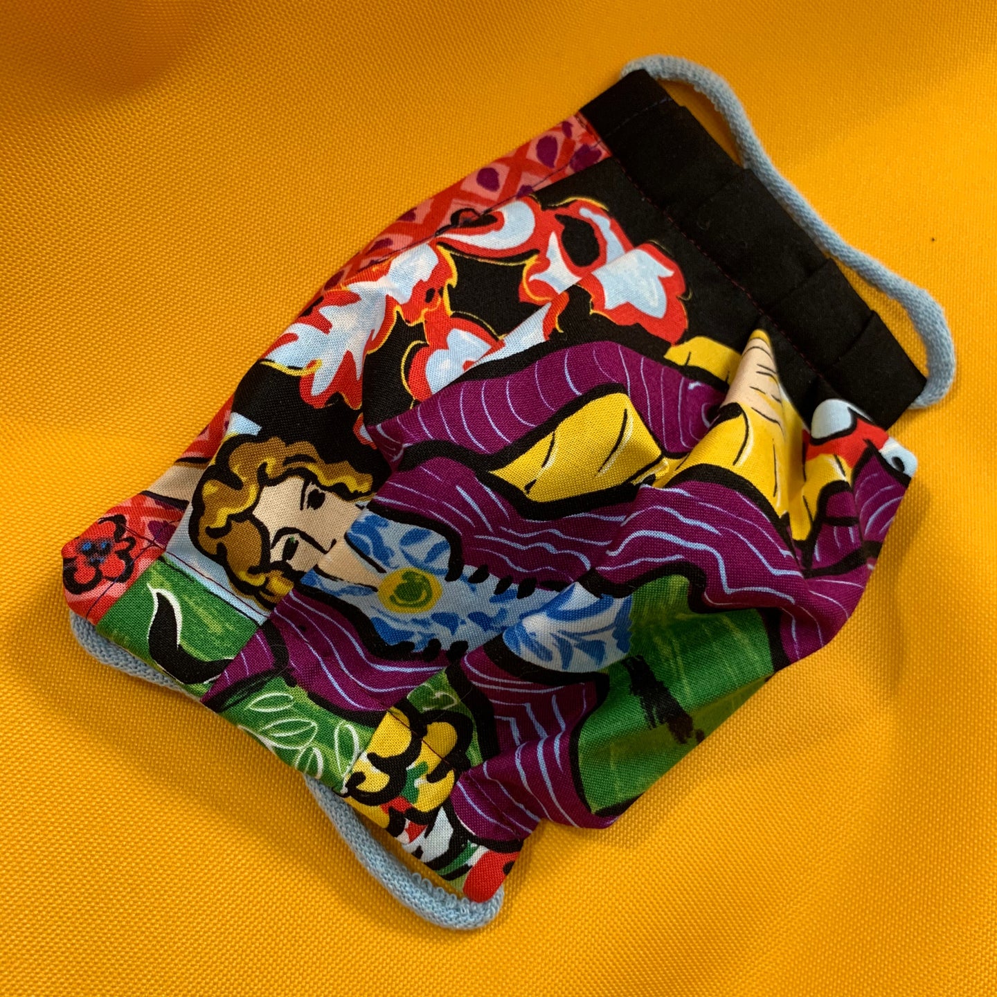 Handmade Reusable Cotton Face Mask in Floral Art Prints