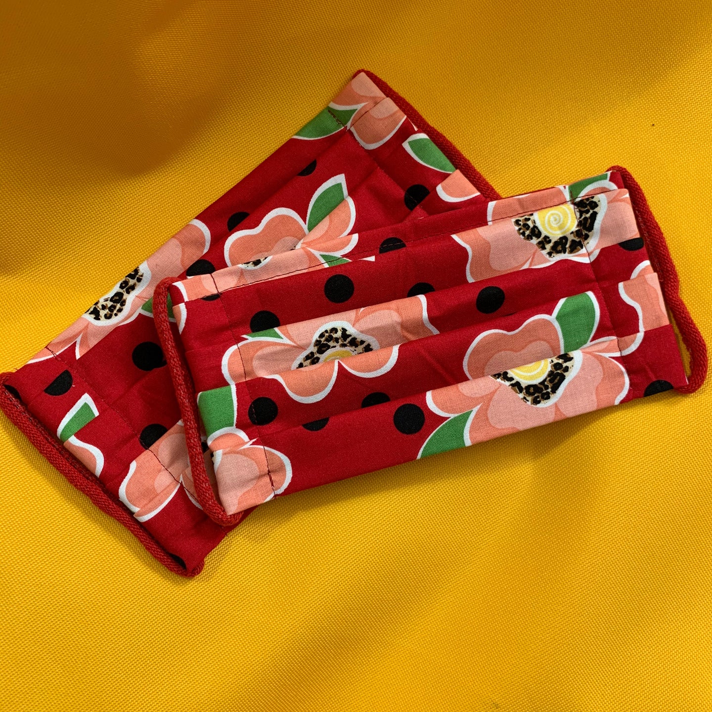 Handmade Reusable Cotton Face Mask in Floral Art Prints