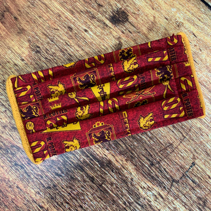 Handmade Cotton Hogwarts Collection Face Masks