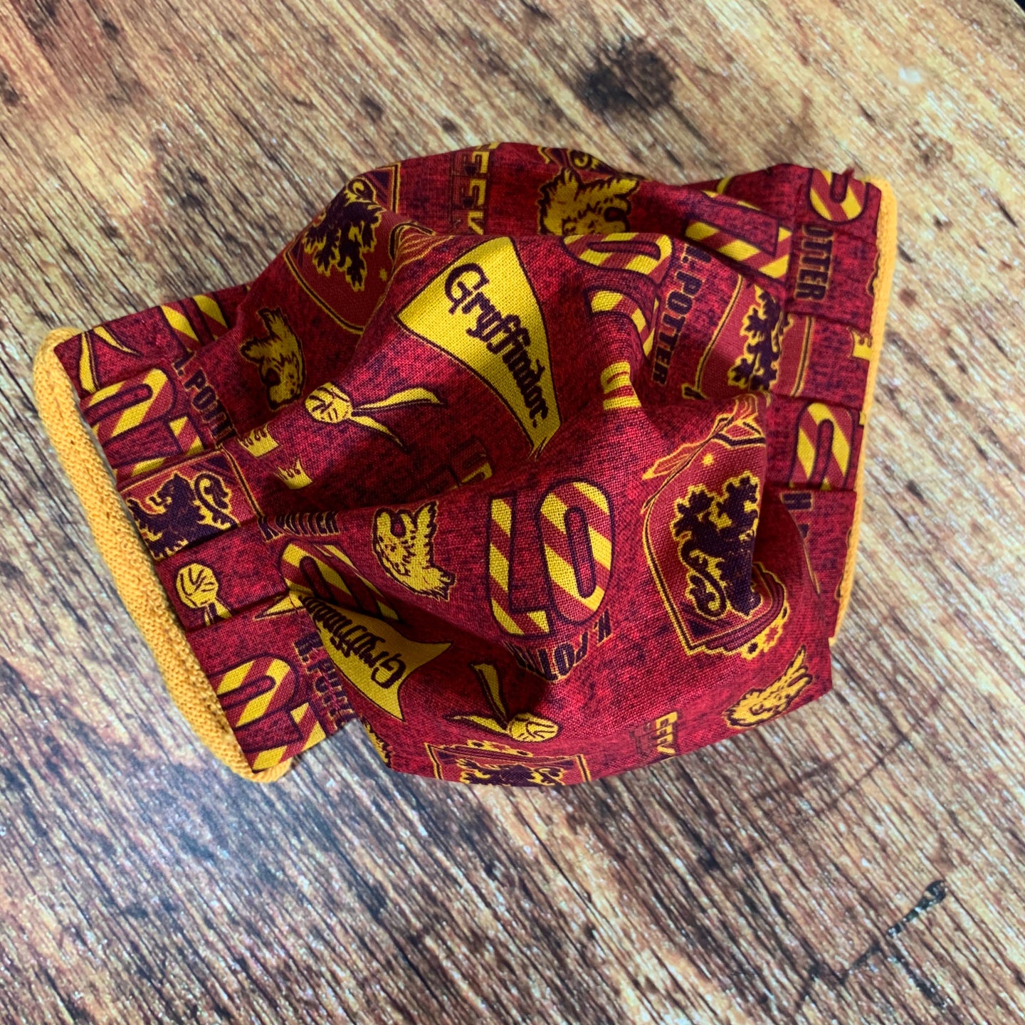 Handmade Cotton Hogwarts Collection Face Masks