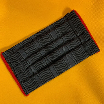 Handmade Reusable Cotton Black Woodgrain Face Masks