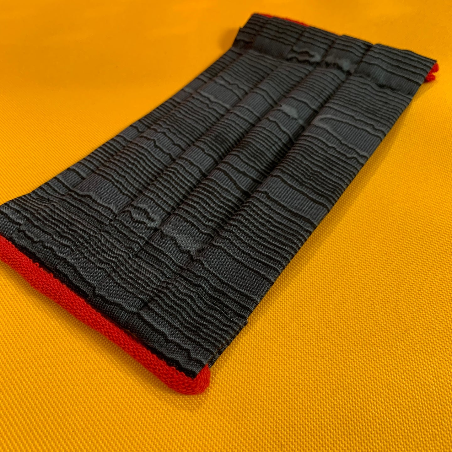 Handmade Reusable Cotton Black Woodgrain Face Masks