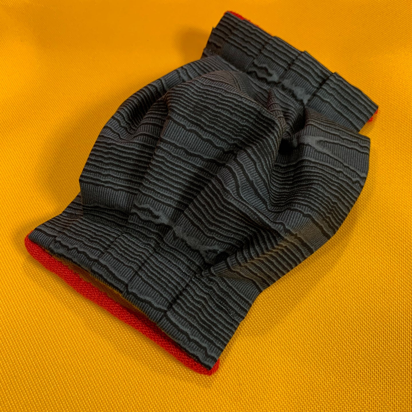 Handmade Reusable Cotton Black Woodgrain Face Masks