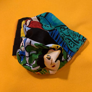 Handmade Reusable Cotton Art Print Face Masks