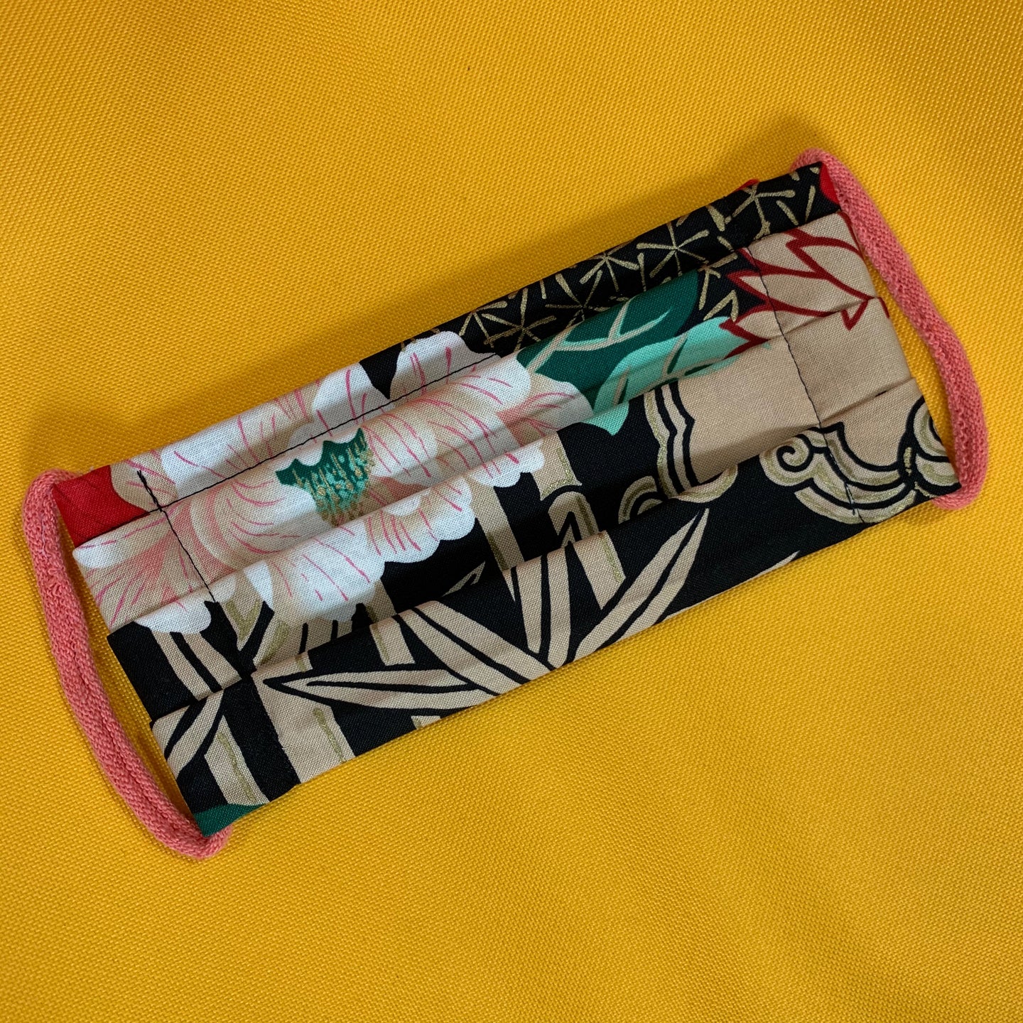 Handmade Reusable Bold Floral Cotton Face Masks