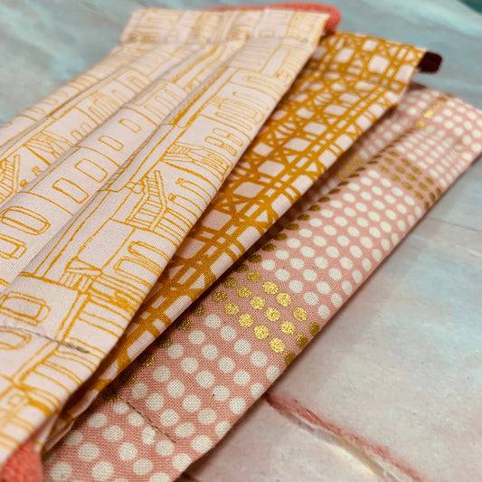 Pink Collection Handmade Reusable Cotton Face Masks