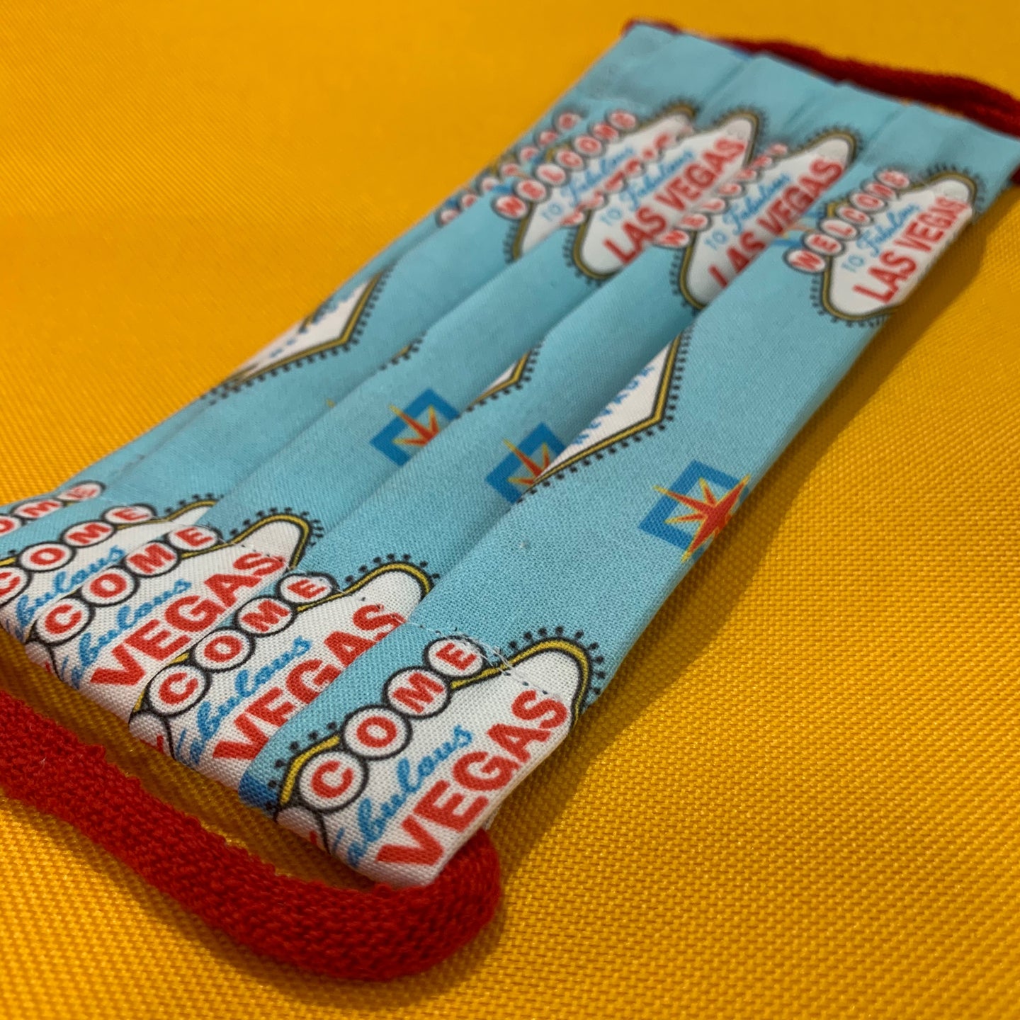 Handmade Cotton Reusable Las Vegas Theme Face Mask