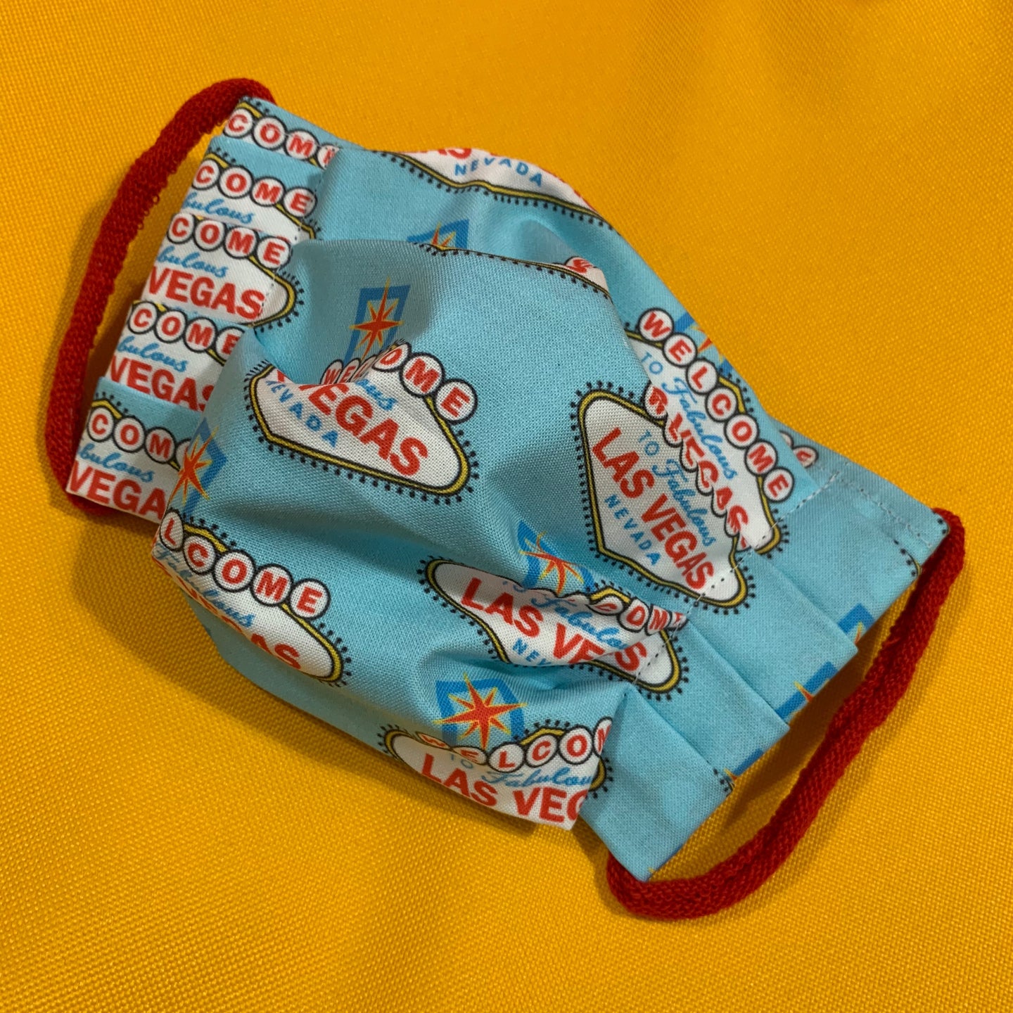 Handmade Cotton Reusable Las Vegas Theme Face Mask