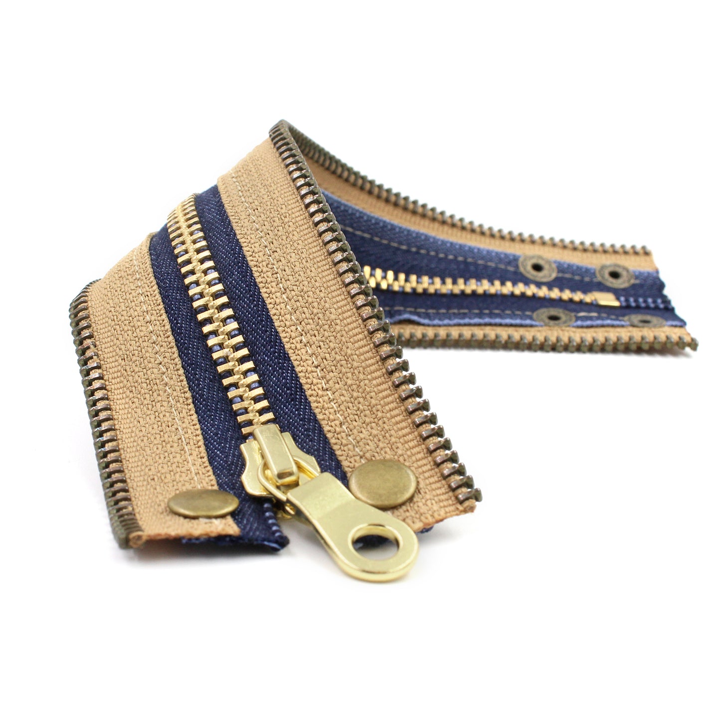 Blue Jeans in the Desert Zip Bracelet - N.Kluger Designs bracelet