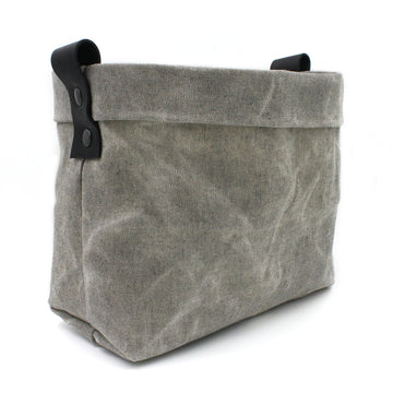 Salt & Pepper Waxed Canvas 